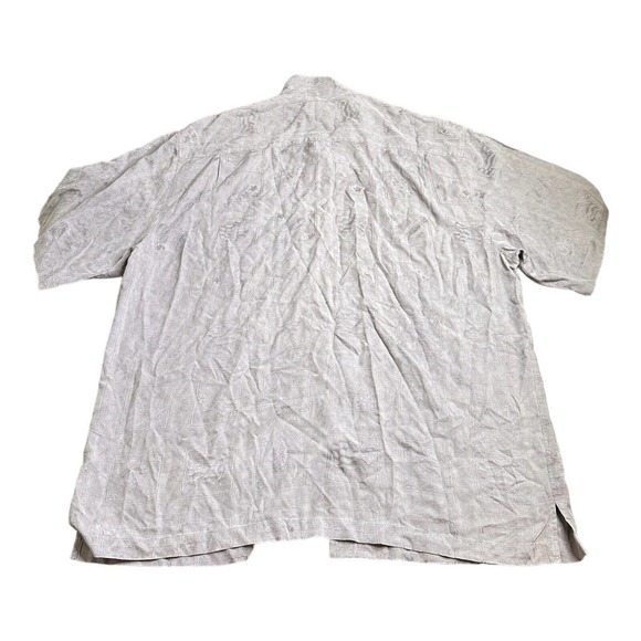 Reyn Spooner L Golden 50th Anniversary Limited Issue Brown Casual Shirt Silk - Picture 3 of 9